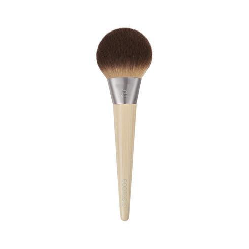 EcoTools Blurring Powder Makeup Brush, For Loose & Pressed Powder, Large Makeup Brush For All-Over Application, Fluffy, Synthetic Bristles, Eco Friendly, Cruelty-Free, & Vegan, 1 Count