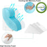 Set 4PCS, 20" Hansleep Bed Wedge Pillow for After Surgery Post Surgery Pillow for Sleep Apnea and Acid Reflux Relief