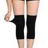 JUMISEE Cotton Knee Sleeves, One Pair for Pain Relief, Circulation Improvement, Sport Compression for Running, Arthritis