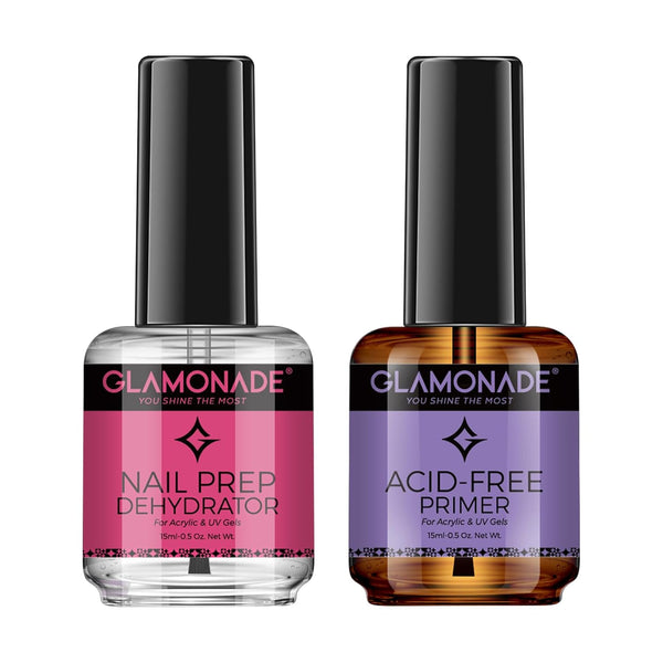 Nail Dehydrator and Primer Prep, No Lift Nail Primer for Gel Nails, Fast Dry Nail Supplies for Beginners