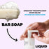 Lavender Hypoallergenic Dish Soap Bar, Organic, Pack of 3, Skin-Safe, Non-Toxic, Sustainable Kitchen Soap