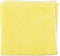 Rifz Textiles KSMFYEL1616 Rifz KS Collection Microfiber Cloths Color Yellow Size 16'X16' 12 PK