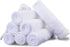 Microfiber Facial Cloths (8 Pack, 12 x 12 inch), Eco-Friendly, Super Absorbent, Quick Drying for Facial Wash, Make-up