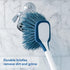 Unger EZ Reach Shower Tub & Tile Scrub Brush, Bathroom Cleaning Supplies, Great for Showers, Fixtures, Bathtubs