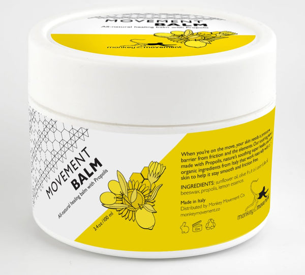 Anti-Chafe Skin Healing Cream: All Natural Chafing Balm with Propolis - Sweat