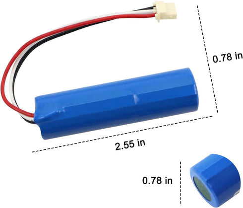ZTHY 300-10342 Battery Replacement for Honeywell PROSIXC2W 3.6V 2480mAh Converter Panel