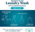 Laundry Detergent for Sensitive Skin, Plant-Based, Gentle & Safe for Baby Clothes, 50 Loads, Includes 1 Refillable