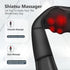 Neck Massager with Heat - Shiatsu Deep Tissue Massager for Neck, Back, and Shoulder Relaxation at Home