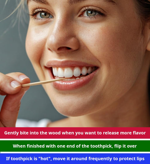 Hot Cinnamon Toothpicks, 200ct
