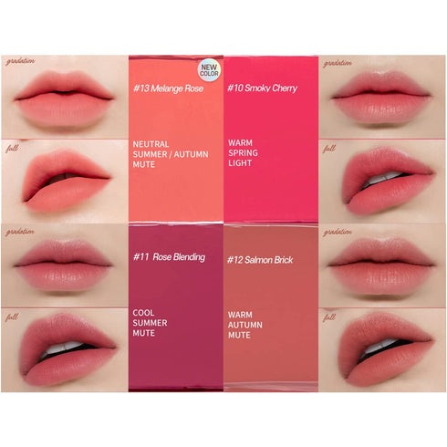 ETUDE Fixing Tint #02 Vintage Red (23AD) | Long Lasting High Pigmented Liquid Lipstick with Waterproof Matte Finish