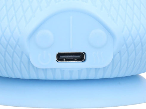 MIFDYU Mountable Massage Ball Suction Cup Wall Vibration Heated Back Massager Trigger Point Deep Tissue Neck Fascia