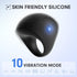 MANFLY Mini Massager, Waterproof Rechargeable Portable Body Massage Ball, Multifunctional Finger Massager, Black