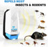 Ultrasonic Pest Control Repeller, Eco-Friendly Plugin for Mice, Rat, Flea, Cockroach, 2 Pack