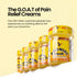 Aboniki Balm Pain Relief (1 Jar) - Fast Comfort for Lower Back, Knee, Neck, Shoulder, Joint & Muscle Pain