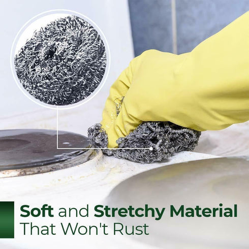 Stanley Degreaser Concentrate with Stainless Steel Scrubbers Heavy Duty Cleaner for Grease, Grime, Pots, Pans & Kitchen