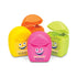 SmileGoods Cuties Mint Waxed 12 Yard Dental Floss, Mini Sample Size Floss for Giveaways, Travel, Kids, Adults, Patients, Assorted Bright Colors with Display Canister, Bulk 72 Pack