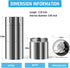 Titanium Pill Bottle+Micro Keychain Pill Holder