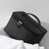 HOYOFO Women Makeup Bag, Portable Travel Toiletry Bag with Mesh Pocket for Women/Men, Black