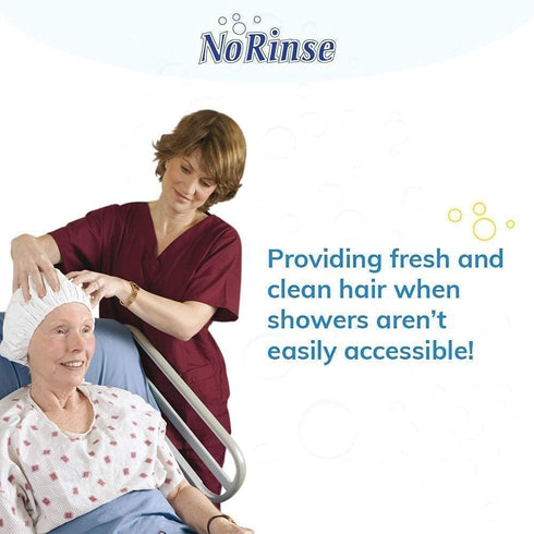No-Rinse Shampoo Cap by Cleanlife Products, Pack of 2, Microwaveable, Rinse-Free