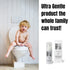 PUREGY CO. Ultra Gentle Toilet Paper Foam Spray | Unscented, Quickly Dissolve Formula | Flushable, Eco-Friendly Wet