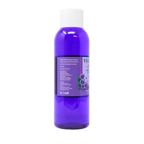 Tulipan De Espana Violet Cologne, 32 fl oz - Classic Violet Scent, Soothing and Calming, Ideal for Relaxation and Sleep, Multi-Purpose Use