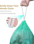 1.2 Gallon Drawstring Trash Can Liners, 125 Counts Small Compostable Bags for Home Kitchen Office