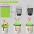 TYBONDER 4-6 4 5 Kitchen,Bathroom,Office(80 Counts) Small Trash Bags Gallon,Extra Thick & Strong Gallon Garbage Bags
