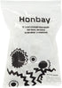 Honbay Set 2PCS Clear Round Plastic Storage Box by