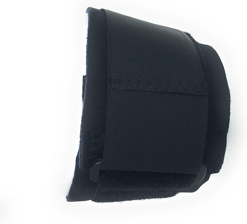 OTC Forearm Band, Compression Strap with Support Pad, Black, Large