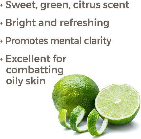 Plant Therapy Lime Steam Distilled Essential Oil 10 mL (1/3 oz) 100% Pure, Undiluted, Therapeutic Grade