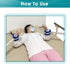 NEPPT 4 PCS Bed Restraints for Elderly Patients - Soft Padded Ankle and Wrist Limb Holders for Hospital Bed Safety