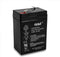 Casil 6V 5Ah Battery AGM SLA Rechargeable Battery Replaces 6V 4.5Ah for Ride on Toys, Emergency Lights