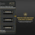 POWEROWL High Capacity A23 Batteries, 6 Pack, Premium Alkaline 21/23 23A 12V