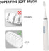 VICASKY Electric Toothbrush for Adults with Soft Bristles Battery Powered Deep Cleaning Oral Care Tool Portable