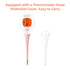 Digital Basal Body Thermometer for Ovulation - Backlight LCD Display, High Precision Oral Thermometer, Works with