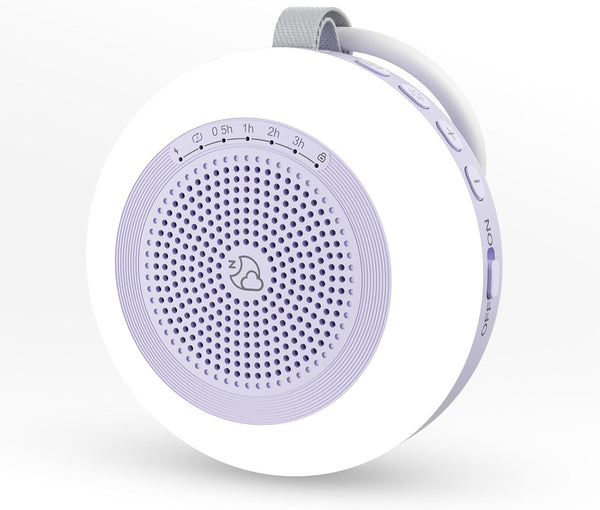 Portable Sound Machine,LEICEX White Noise Machine,33 Soothing Sound 10 Colors Night Light