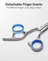 ULG Professional Hair Thinning Scissors Barber’s Texturizing Shears, 6.5 inch Japanese Stainless Steel