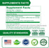 Green Coffee Bean Extract: Natural Antioxidant, High Potency - 1600mg Equivalent, 50% Chlorogenic Acid, Vegan-Friendly Dietary Supplement - 60 Capsules