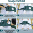 QNZKIOXV Leg Safety Straps - Restraints for Fall Prevention, Knee Safety Restraint Straps - for Agitation, Bed Safety