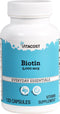 Vitacost Biotin 5000 mcg, 120 Capsules