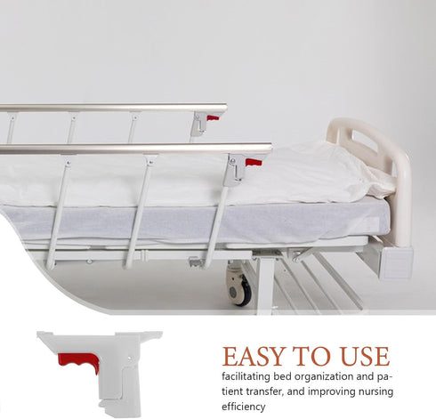 HONITANO Bed Side Rail Latch: Plastic Safety Release Knob Adjustable Drop Mechanism - Replacement Release Button