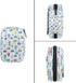 Skerhhux 7 Colorful Cartoon Cars Pill Case Travel Pill Organizer Weekly Day Portable with Zipper Medicine Box Pill Case