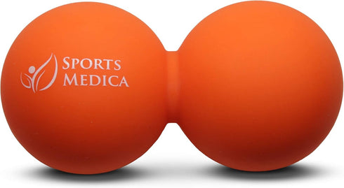 Peanut Massage Ball - Double Lacrosse and Peanut Ball Therapy | Trigger Point Deep Tissue Exercise | Back Muscle Foam