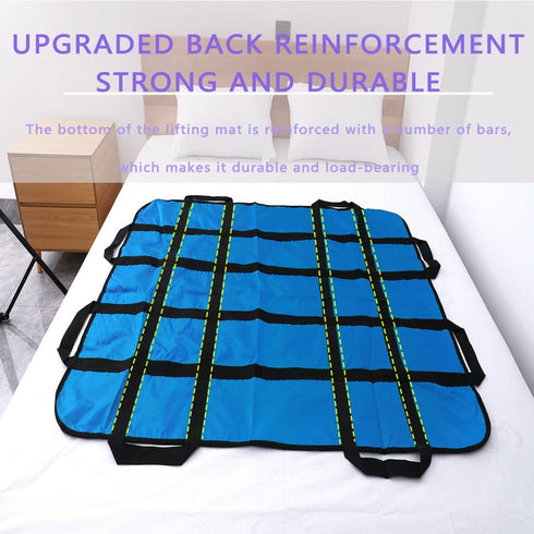 Handles,48" 40" (1) Positioning Bed Pad with Transfer Sheet for Repositioning,Turning and Lifting,Washable Positioning