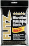 Flitz Premium Microfiber Polishing Cloth (400 GSM), 16" x 16" USA-Made Grey Lint Free Cleaning Cloth