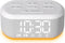 LazyNight 3 in 1 Alarm Clock Sound Machine Nightlight for Bedroom Plug in