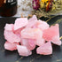 2lb/950g Rough Natural Rose Quartz Crystal Raw Stone Gemstone for Cabbing, Tumbling, Cutting, Polishing, Jewelry