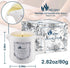 MELONY Soy Massage Oil Candle | Blue & Vanilla | 2.82 OZ | Intensive Skin Treatment Candle