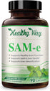1500mg SAM-e Supplement, High Strength S-Adenosyl-L-Methionine Capsules for Joint Brain Liver Mood Support (90 Count)