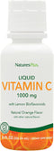 NaturesPlus Liquilicious Vitamin C Liquid, 1000 mg, 8 fl oz - Orange Flavor Antioxidant Supplement